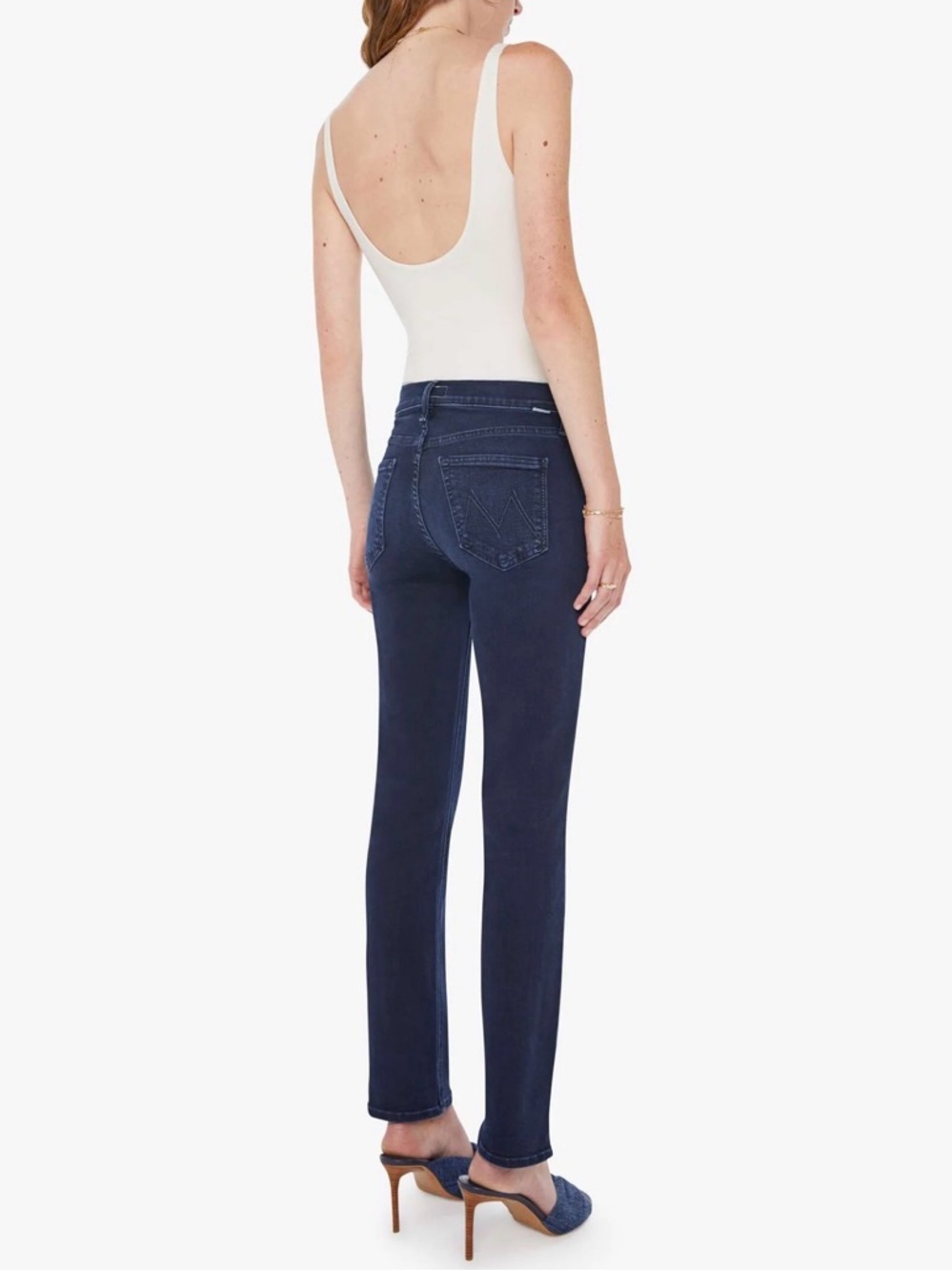 Mother Jeans The Mid Rise Dazzler Ankle Size 30 Chip On My Shoulder NWT - Picture 2 of 9